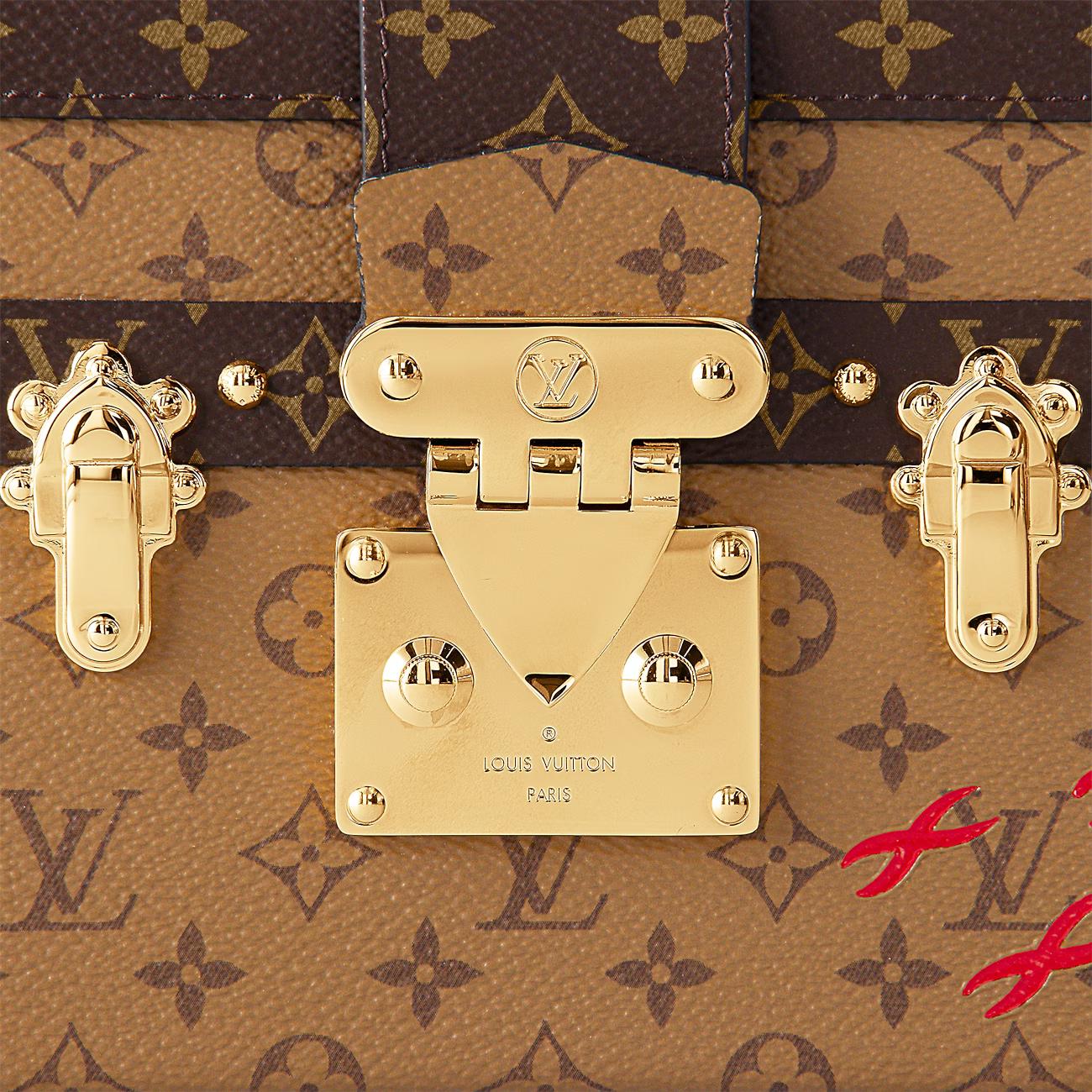 Túi Louis Vuitton Petite Malle Nữ Monogram Reverse